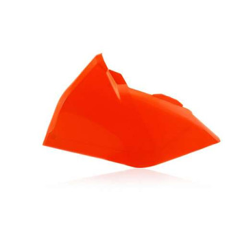 Cache boîte à air gauche orange Acerbis KTM SX125 (0021747.011.016)