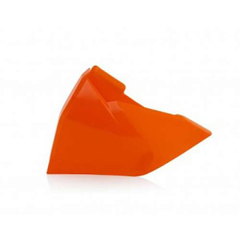 Cache boîte à air gauche orange Acerbis KTM SX85 (0022930.011.016)