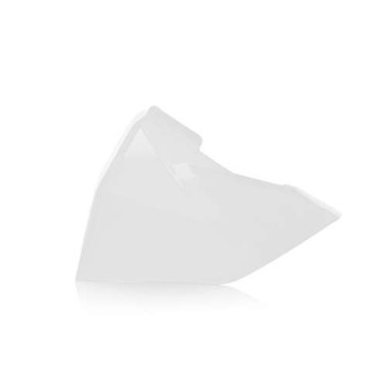 Cache boîte à air gauche blanc Acerbis KTM SX85 (0022930.030)