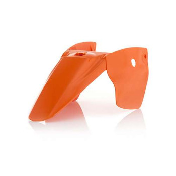 Garde-boue arrière + caches latéraux orange Acerbis KTM SX65 (0008062.010.003)
