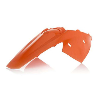 Garde-boue arrière + caches latéraux orange Acerbis KTM SX125 (0008064.010.003)