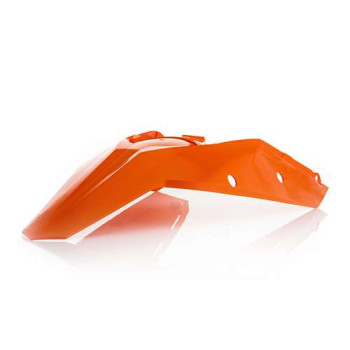 Garde-boue arrière + caches latéraux orange Acerbis KTM SX125 (0010299.010)