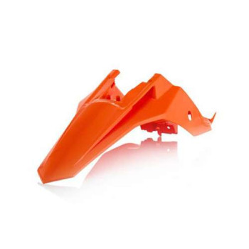 Garde-boue arrière + caches latéraux orange Acerbis KTM SX65 (0021813.011.016)
