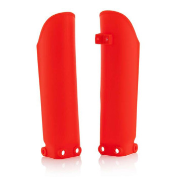 Protections de fourche orange fluo Acerbis KTM SX65 (0016363.014)
