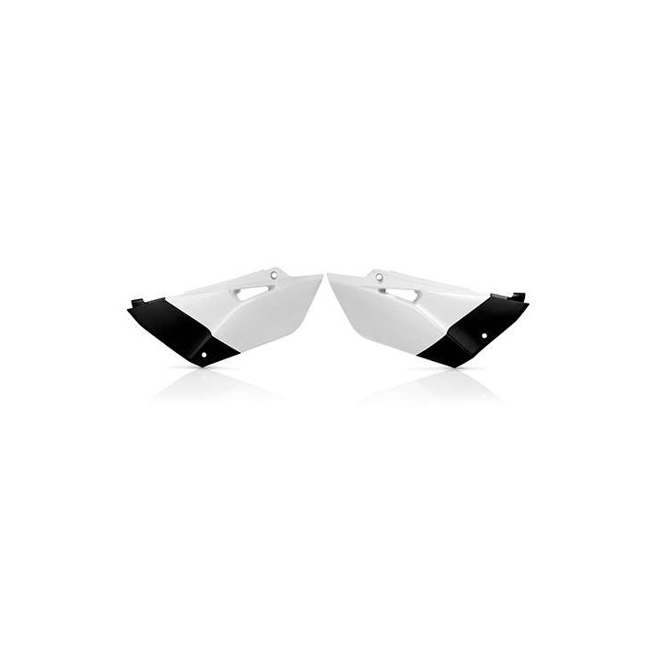 Plaques latérales noir/blanc Acerbis Yamaha YZ85 (0017904.237)