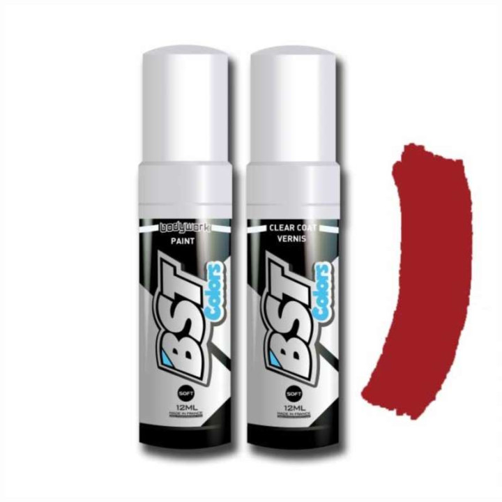 Stylo retouche + vernis BST Colors Honda R101CU - Candy red
