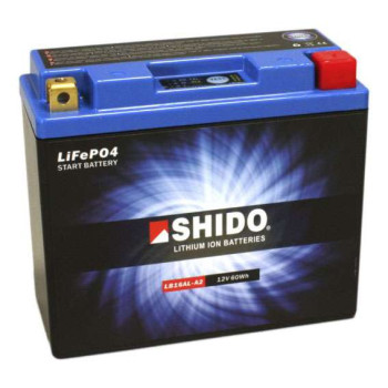 Batterie Lithium Shido LB16AL-A2 - YB16AL-A2