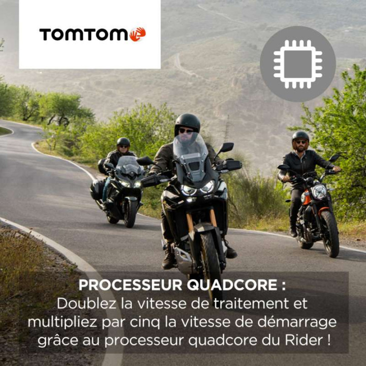 GPS moto TomTom RIDER 550 PREMIUM