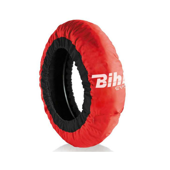 Couvertures chauffantes Bihr Track Evo2 auto régulées rouge 180-200mm