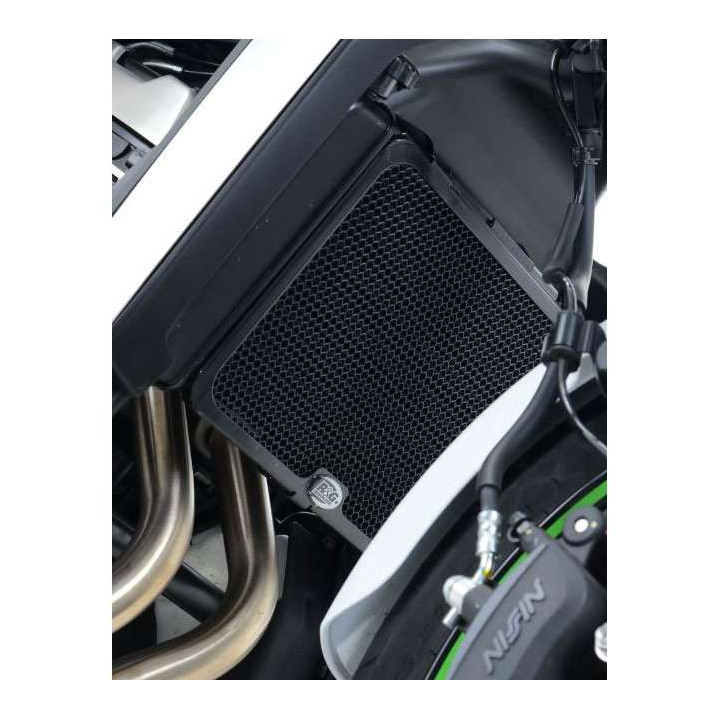 Protection de radiateur R&G (RAD0190BK) noir Kawasaki Vulcan S