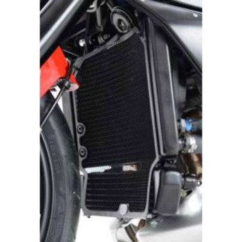 Protection de radiateur d'huile R&G (OCG0022SI) noir Ducati