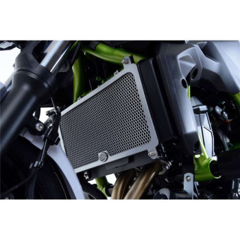 Protection de radiateur R&G (RAD0210TI) titane Kawasaki Z650