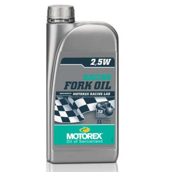 Huile de fourche Motorex Racing Fork Oil 2.5W 1 litre