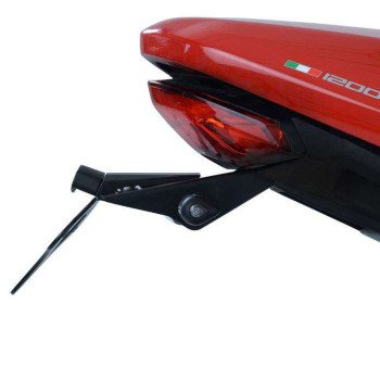 Support de plaque R&G (LP0249BK) Ducati MONSTER 1200/S 17- 1200R 18- 