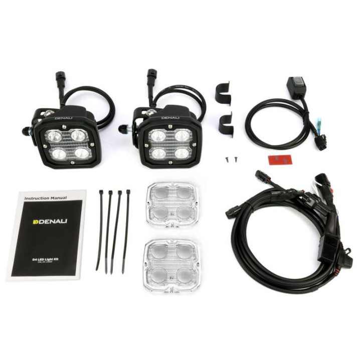 Kit feux additionnels DENALI D4 LED TriOptic