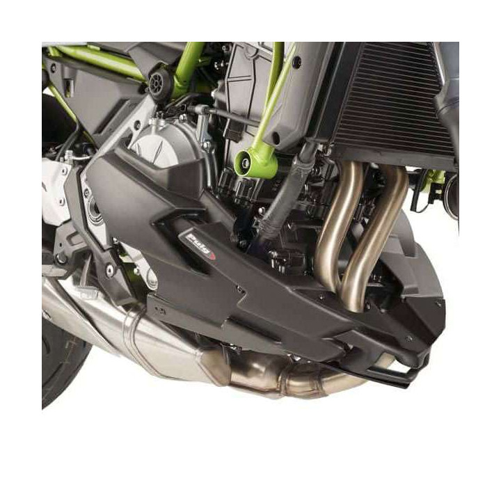 Sabot moteur Puig noir mat (9589J) Kawasaki Z650