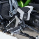 Protections adhésives platine repose-pieds R&G (EZBG407BL) Kawasaki Z650