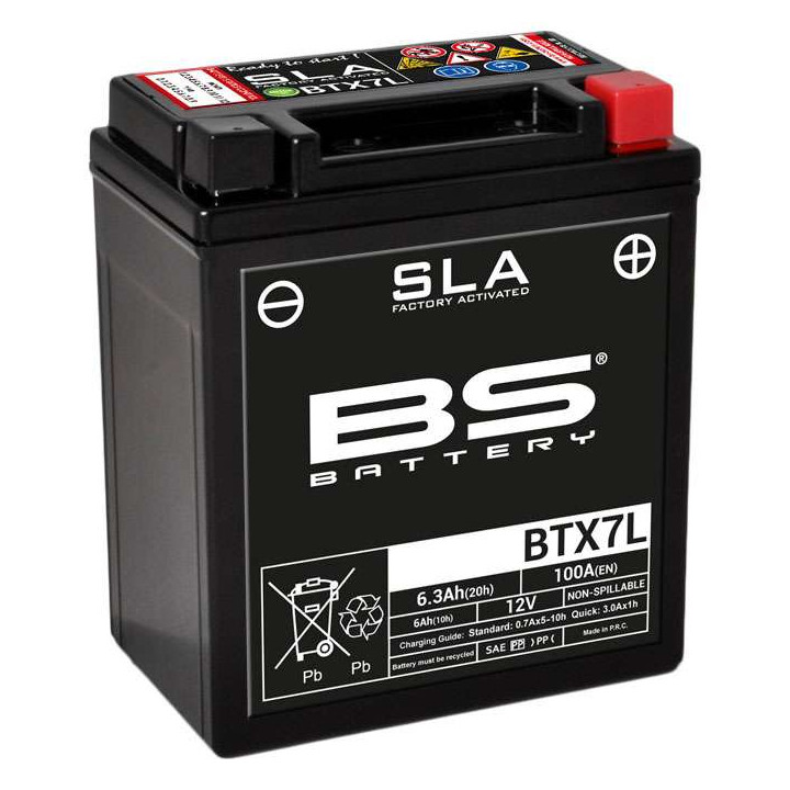 Batterie BS BTX7L SLA (YTX7L)