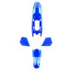 Kit plastiques adaptables bleu (4 pièces) Yamaha PW50