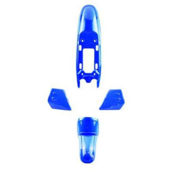 Kit plastiques adaptables bleu (4 pièces) Yamaha PW50