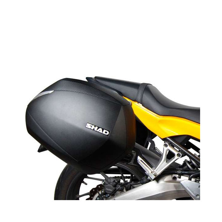 Kit valises Shad SH36 + supports 3P (H0CF64IF) Honda CB650F/CBR650F