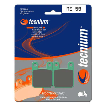 Plaquettes de frein organique Tecnium ME59