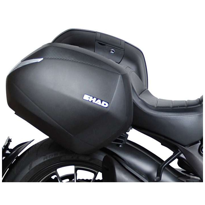 Kit valises Shad SH36 + supports 3P (D0DV14IF) Ducati Diavel 1200
