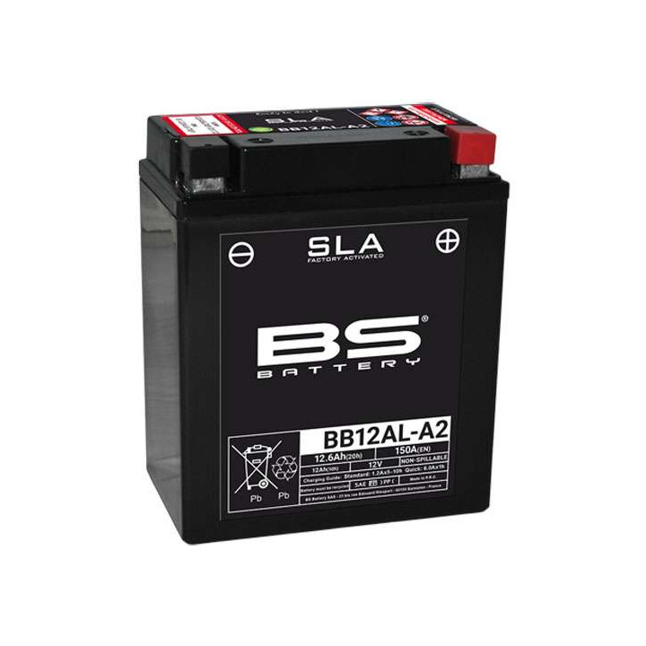 Batterie BS BB12AL-A2 SLA (YB12AL-A2)
