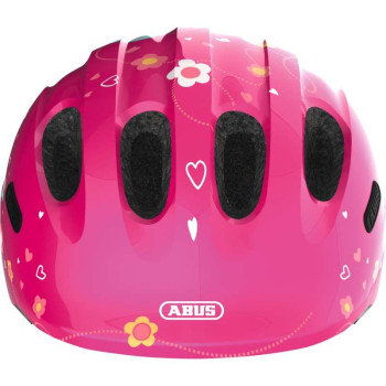 Casque vélo enfant ABUS SMILEY 2.0 Pink Butterfly