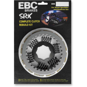 Kit disques d'embrayage + ressorts EBC SRK089 Suzuki GSX-R1000 01-04