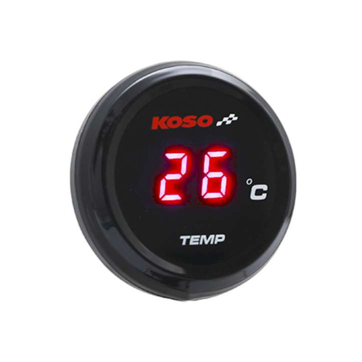 Compteur de température d'eau KOSO i-GEAR (BA067R10) Rouge