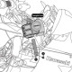 Patte fixation klaxon DENALI SoundBomb Kawasaki GTR1400