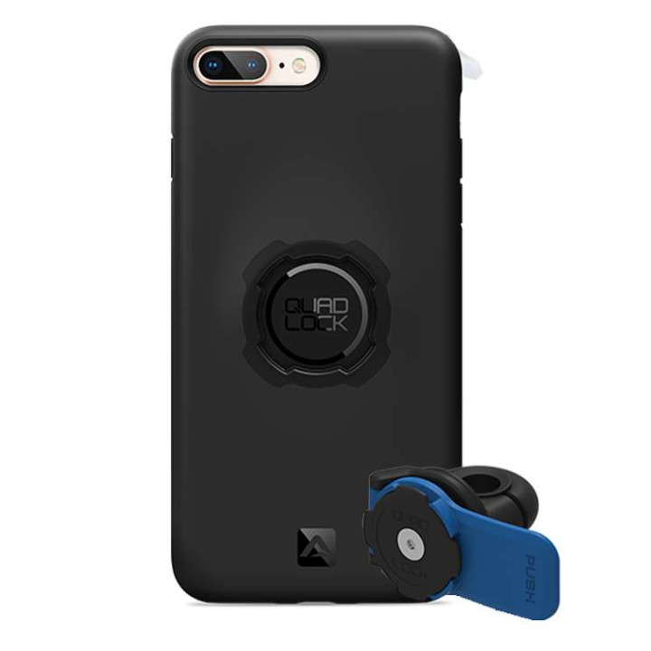 Pack Quad Lock Mirror Mount + coque iPhone 7 Plus / 8 Plus