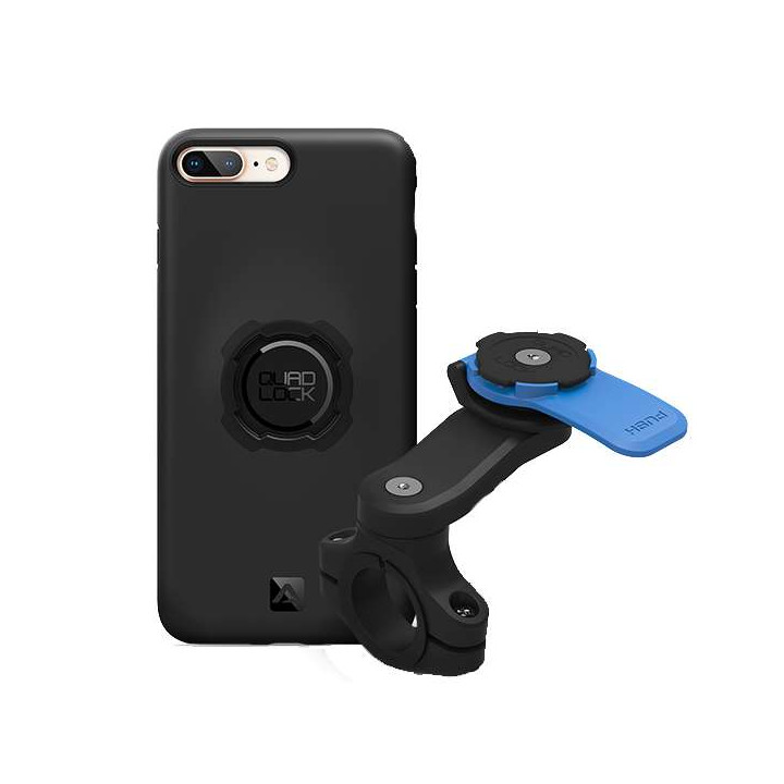 Pack Quad Lock Handlebar Mount + coque iPhone 7 Plus / 8 Plus
