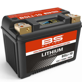 Batterie Lithium BS BSLI-10 - YTX20L/HL YTX24HL