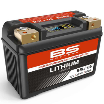 Batterie Lithium BS BSLI-05 - YB10L/YTX14AHL/YB14L/YB16AL