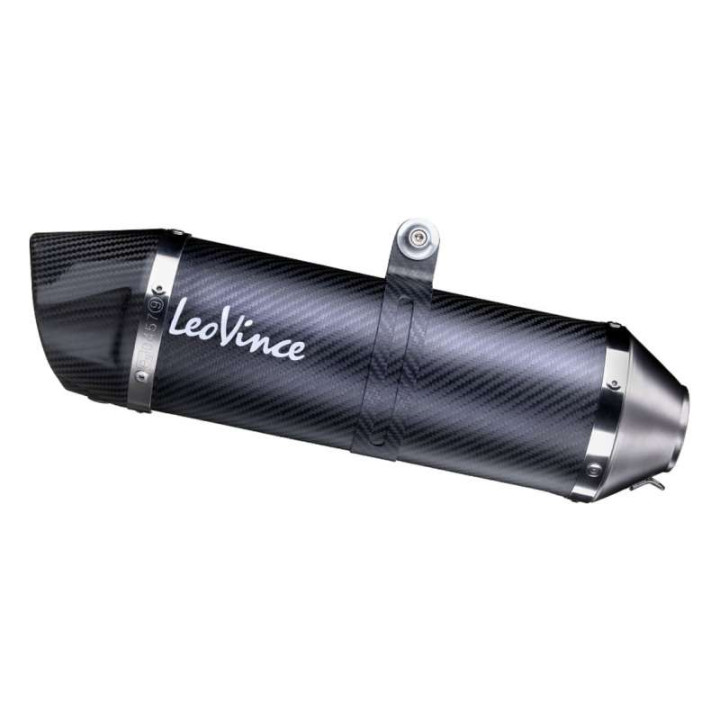 Silencieux homologué LeoVince LV ONE EVO carbone (14260E) Kawasaki Ninja 400 18-