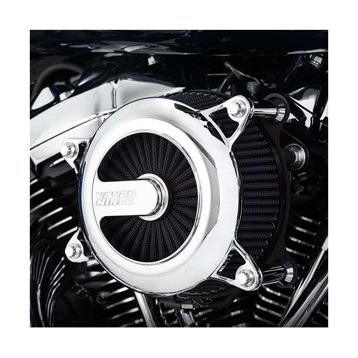 Filtre à air Vance&Hines VO2 ROGUE CHROME (70075) Harley TOURING/SOFTAIL 08-17