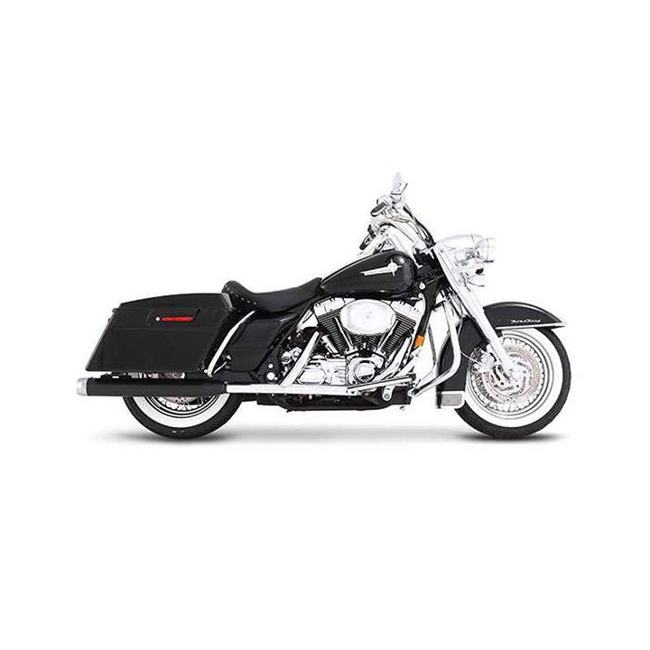 Silencieux Rinehart 4.5'' DUALS NOIR (500-0111) Harley TOURING 17-