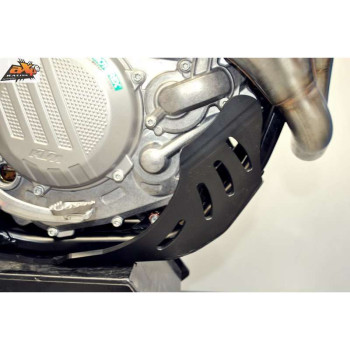 Sabot moteur AXP GP PHD 6mm Noir KTM SX-F450 16-18