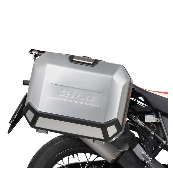 Kit valises alu Shad TERRA TR36/TR47 + supports 4P (H0FR194P) CRF1000L AFRICA TWIN 18-19