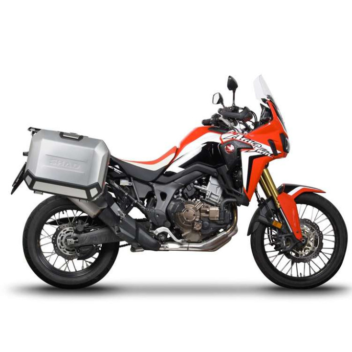 Kit valises alu Shad TERRA TR36/TR47 + supports 4P (H0FR194P) CRF1000L AFRICA TWIN 18-19