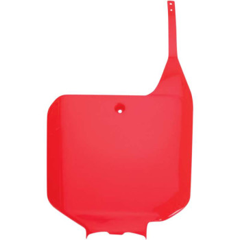 Plaque frontale rouge UFO Honda CR125/250/500 (HO02674-067)