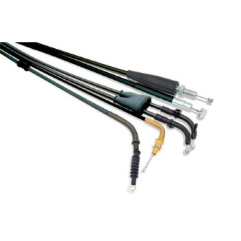 Câble de gaz tirage+retour Tecnium Honda CRF250R 04-09 CRF450R 02-08
