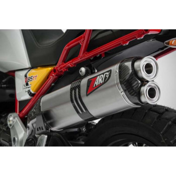 Silencieux homologué Zard INOX Moto Guzzi V85 TT