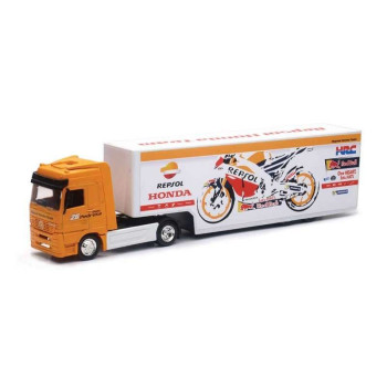 Miniature camion Repsol Honda Racing Team 1:43