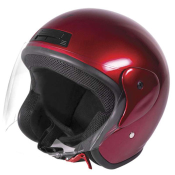 Casque moto Stormer SUN Red Metal Glossy