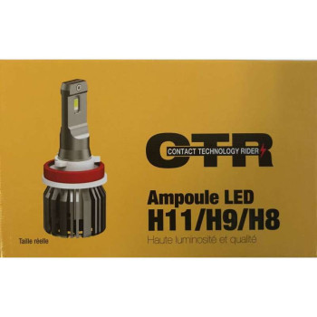 Ampoule phare LED H8-H9-H11 12V 30W/3600lm