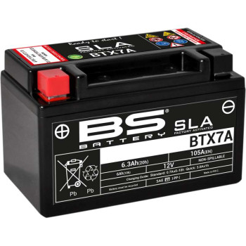 Batterie BS BTX7A SLA (YTX7A)