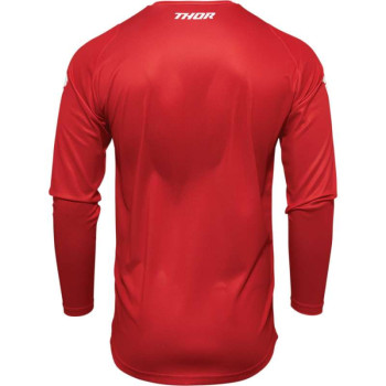 Maillot moto cross Thor SECTOR MINIMAL 2022 RED